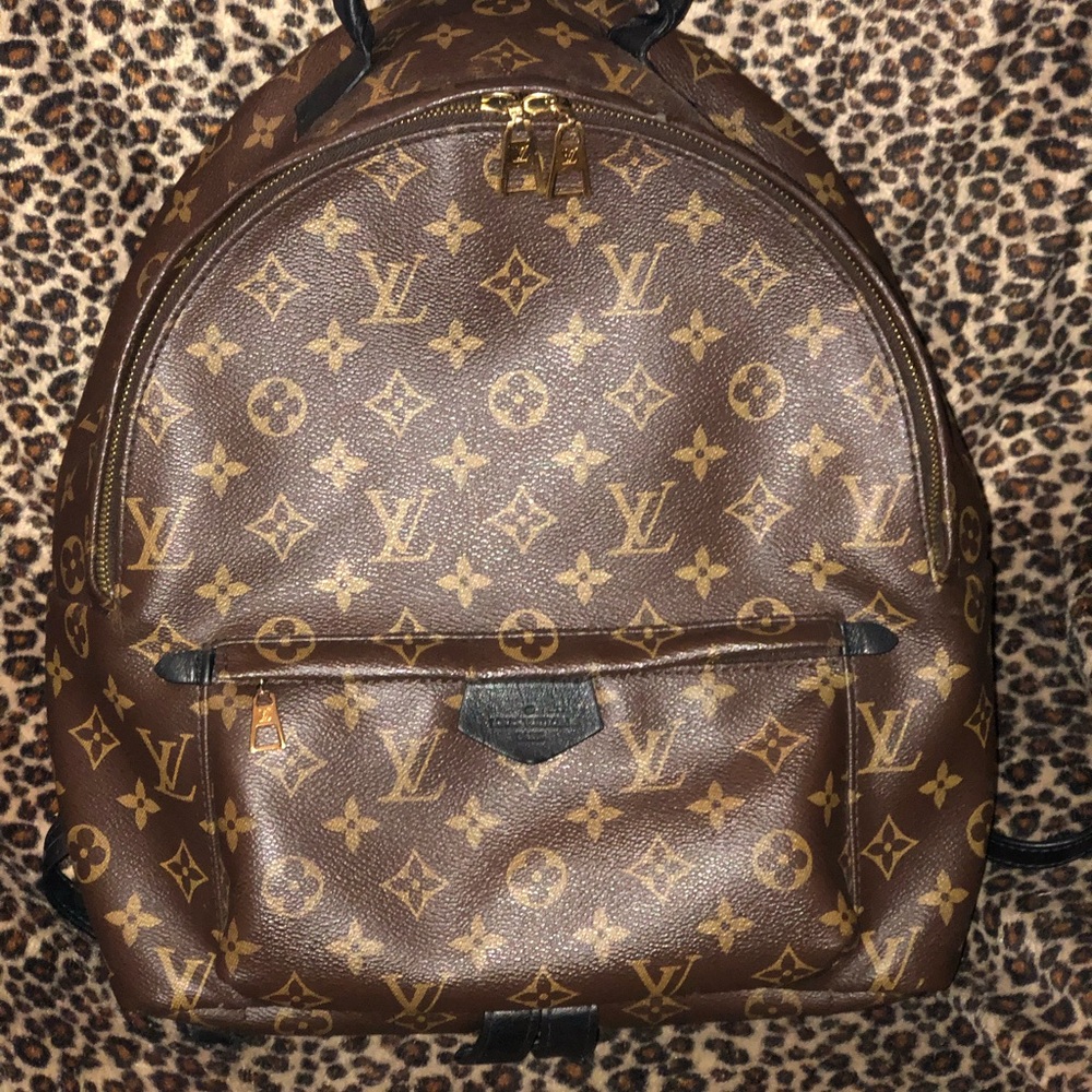 EUC LV limited edition “Palm Springs”  backpack